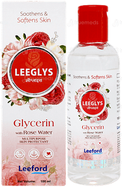 Leeglys Glycerin With Rose Water 100ml Leeglys Glycerin With Rose Water 100ml