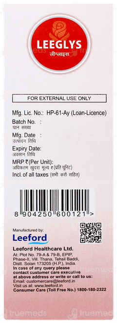 Leeglys Glycerin With Rose Water 100ml Leeglys Glycerin With Rose Water 100ml