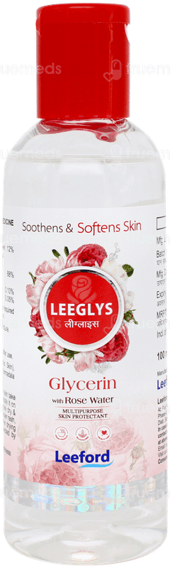 Leeglys Glycerin With Rose Water 100ml Leeglys Glycerin With Rose Water 100ml