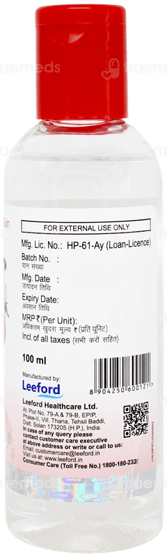 Leeglys Glycerin With Rose Water 100ml Leeglys Glycerin With Rose Water 100ml