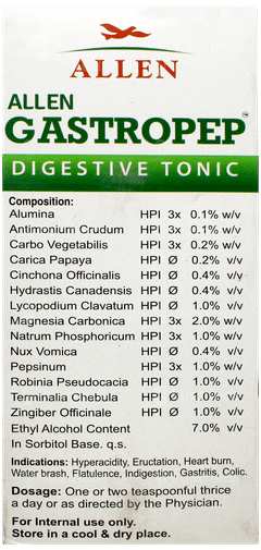 Allen Gastropep Sugar Free Tonic 500 ML