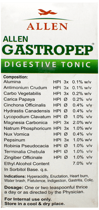 Allen Gastropep Sugar Free Tonic 500 ML