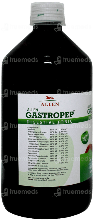 Allen Gastropep Sugar Free Tonic 500 ML