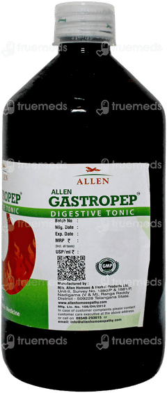 Allen Gastropep Sugar Free Tonic 500 ML