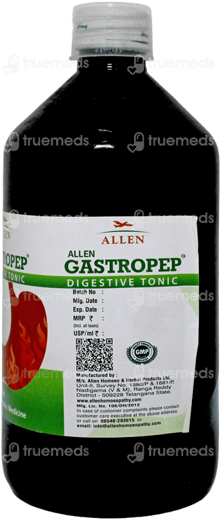 Allen Gastropep Sugar Free Tonic 500 ML