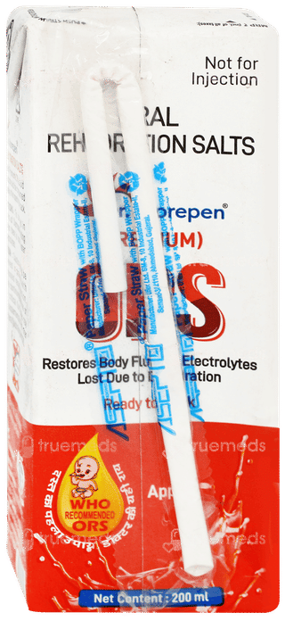 Dr Morepen Premium Ors Apple Ready To Drink 200ml