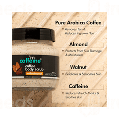 Mcaffeine Coffee With Almonds Body Wash 200 ML