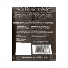 Mcaffeine Naked And Raw Coffee Body Wash 300 Ml