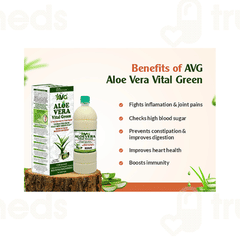 Avg Aloevera Vital Green Juice 1000ml