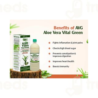 Avg Aloevera Vital Green Juice 1000ml