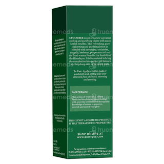 Biotique Cucumber Pore Tightening Refreshing Toner 120Ml