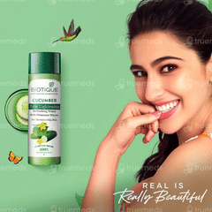 Biotique Cucumber Pore Tightening Refreshing Toner 120Ml Biotique Cucumber Pore Tightening Refreshing Toner 120Ml