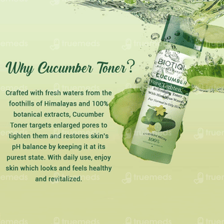 Biotique Cucumber Pore Tightening Refreshing Toner 120Ml