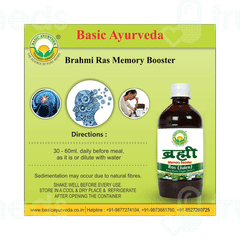 Basic Ayurveda Brahmi Ras Juice 500 ML