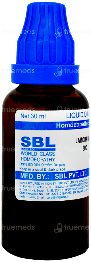 Sbl Jaborandi 30c Dilution 30ml