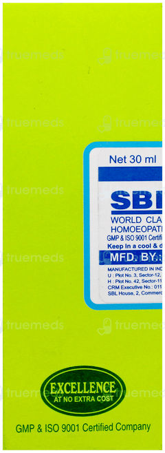 Sbl Jaborandi 12 C Dilution 30 ML