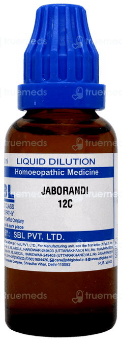Sbl Jaborandi 12 C Dilution 30 ML