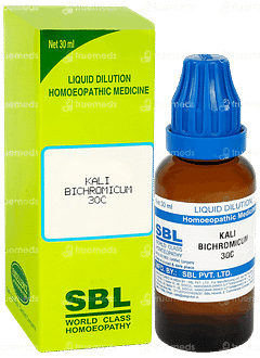 Sbl Kali Bichromicum 30 C Dilution 30 ML