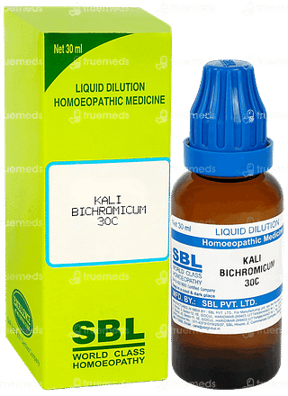 Sbl Kali Bichromicum 30 C Dilution 30 ML