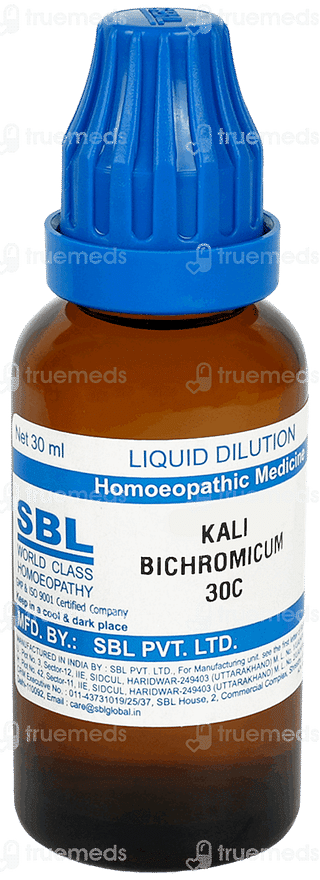 Sbl Kali Bichromicum 30 C Dilution 30 ML