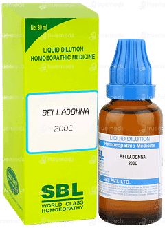Sbl Belladonna 200c Dilution 30ml Sbl Belladonna 200c Dilution 30ml