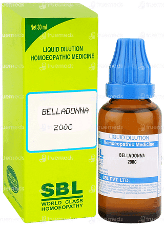 Sbl Belladonna 200 C Dilution 30 ML