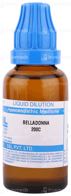 Sbl Belladonna 200c Dilution 30ml