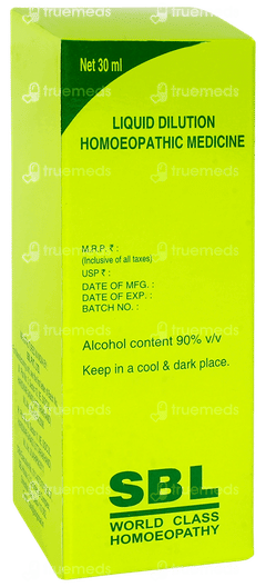 Sbl Aconitum Napellus 30c Dilution 30ml
