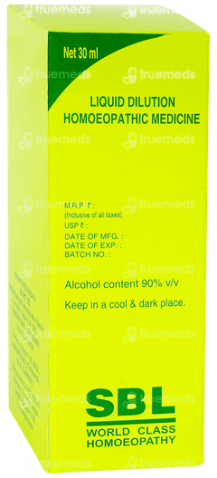 Sbl Antimonium Tartaricum 30c Dilution 30ml