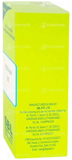 Sbl Antimonium Tartaricum 30c Dilution 30ml