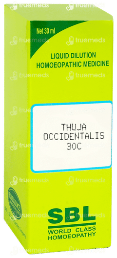 Sbl Thuja Occidentalis 30c Dilution 30ml