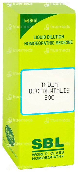 Sbl Thuja Occidentalis 30c Dilution 30ml