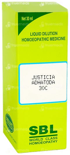 Sbl Justicia Adhatoda 30c Dilution 30ml