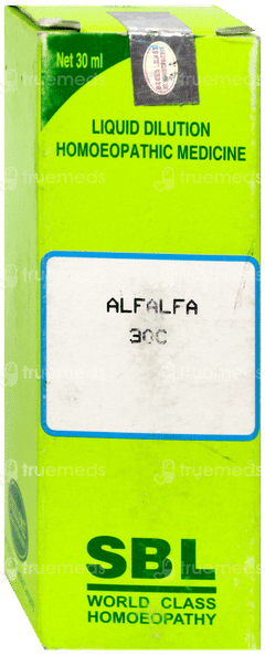 Sbl Alfalfa 30C Dilution 30Ml