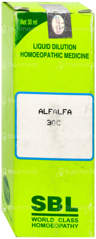 Sbl Alfalfa 30C Dilution 30Ml