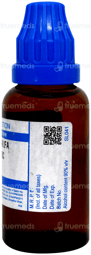 Sbl Alfalfa 30C Dilution 30Ml