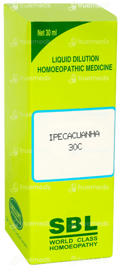 Sbl Ipecacuanha 30c Dilution 30ml