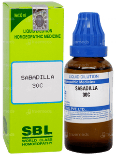 Sbl Sabadilla 30c Dilution 30ml