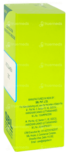 Sbl Aconitum Napellus 200c Dilution 30ml Sbl Aconitum Napellus 200c Dilution 30ml