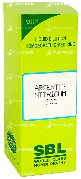 Sbl Argentum Nitricum 30 C Dilution 30 ML