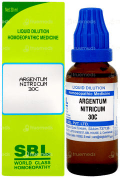 Sbl Argentum Nitricum 30c Dilution 30ml