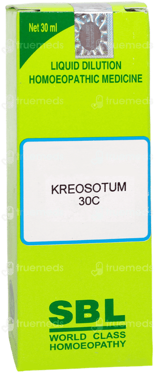 Sbl Kreosotum 30c Dilution 30ml