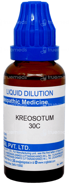 Sbl Kreosotum 30c Dilution 30ml