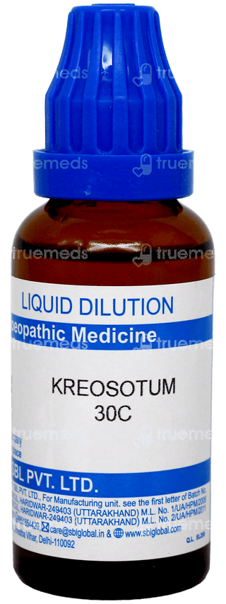 Sbl Kreosotum 30c Dilution 30ml
