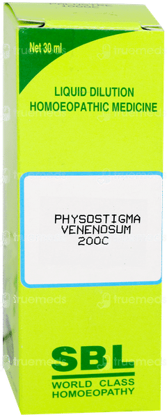 Sbl Physostigma Venenosum 200 C Dilution 30 ML