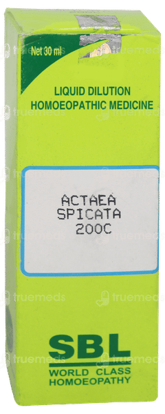 Sbl Actaea Spicata 200c Dilution 30ml