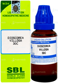 Sbl Dioscorea Villosa 30c Dilution 30ml