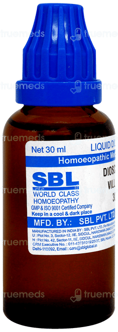 Sbl Dioscorea Villosa 30c Dilution 30ml
