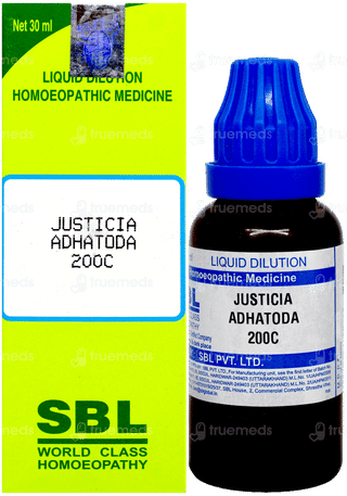 Sbl Justicia Adhatoda 200c Dilution 30ml