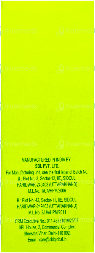 Sbl Justicia Adhatoda 200c Dilution 30ml